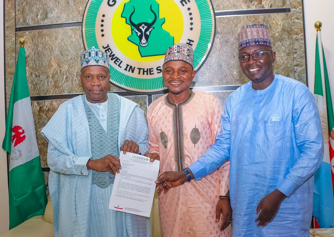 Inuwa Yahaya Receives Letter Of Nomination As Leadership Newspaper ...